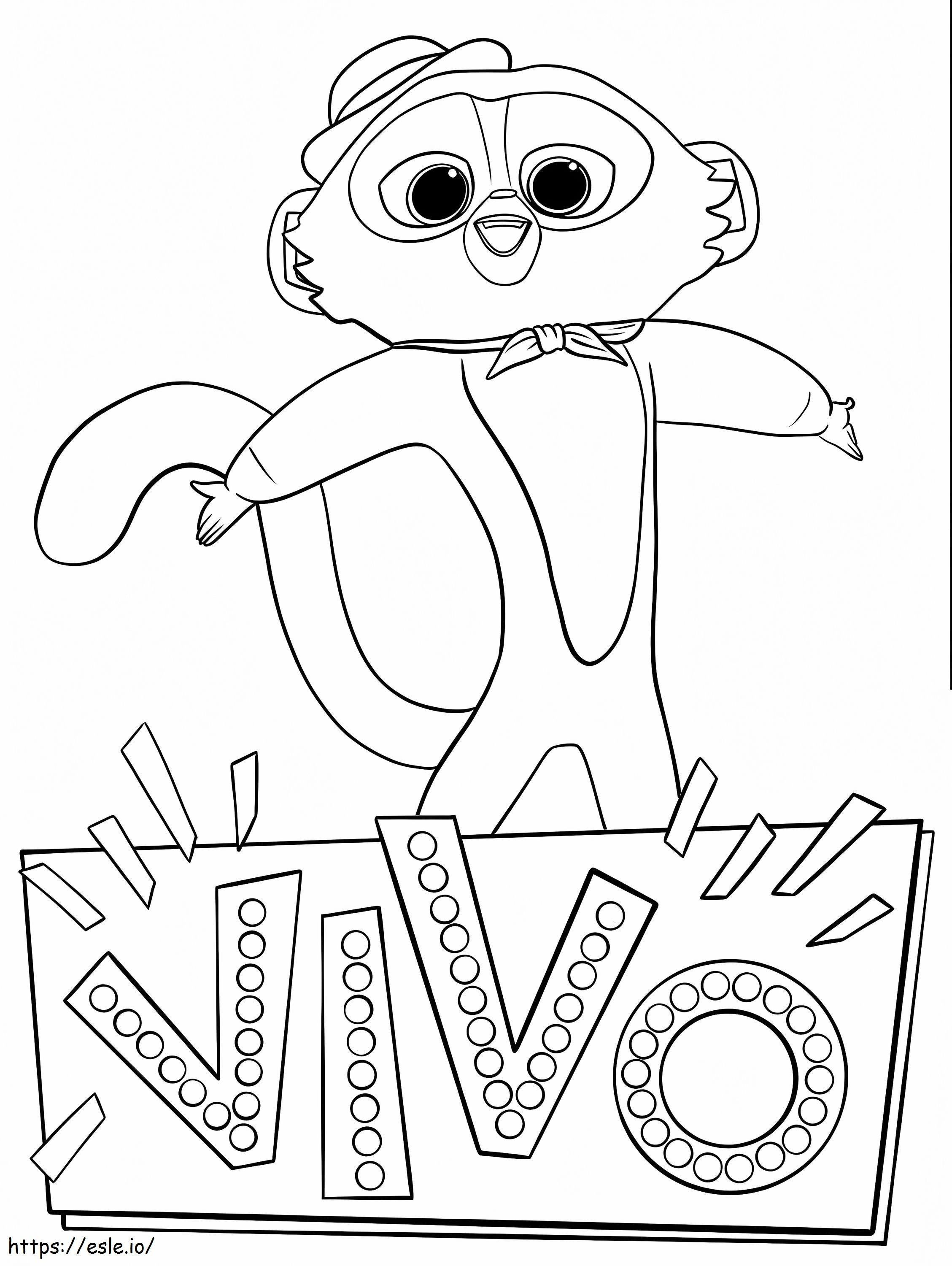 Vivo-Hauptfigur ausmalbilder