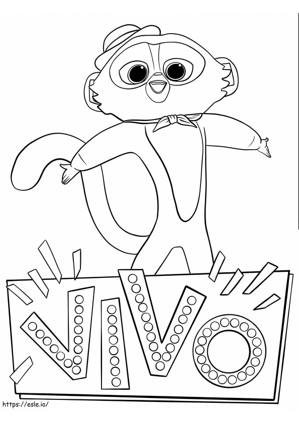 Vivo-Hauptfigur ausmalbilder