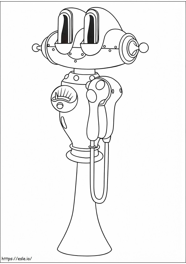 1533608095 Buddy From Astro Boy A4 coloring page