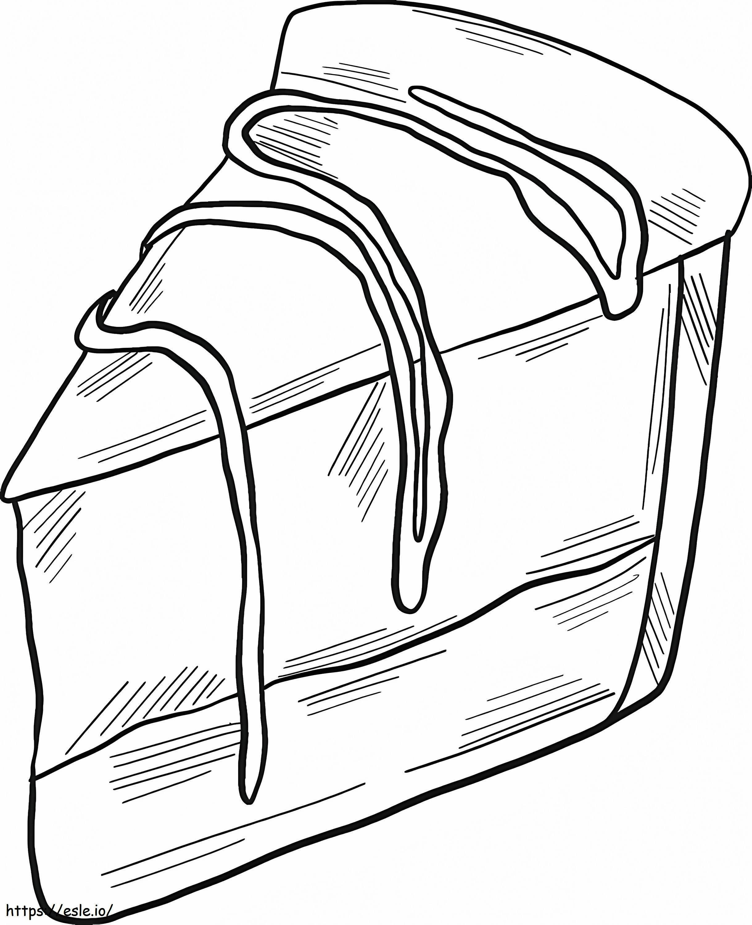 Piece Of Cake Printable coloring page