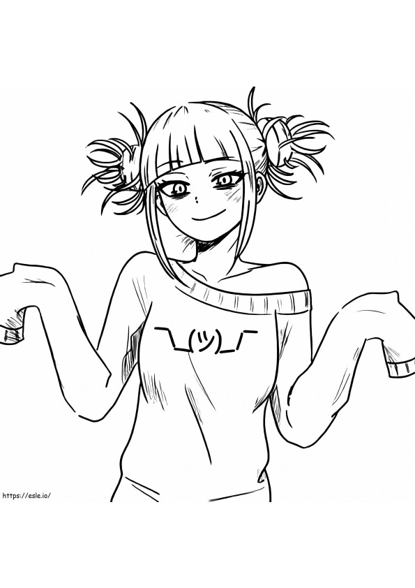 Toga Himiko Coloring Pages - Free Printable Coloring Pages for Kids and ...