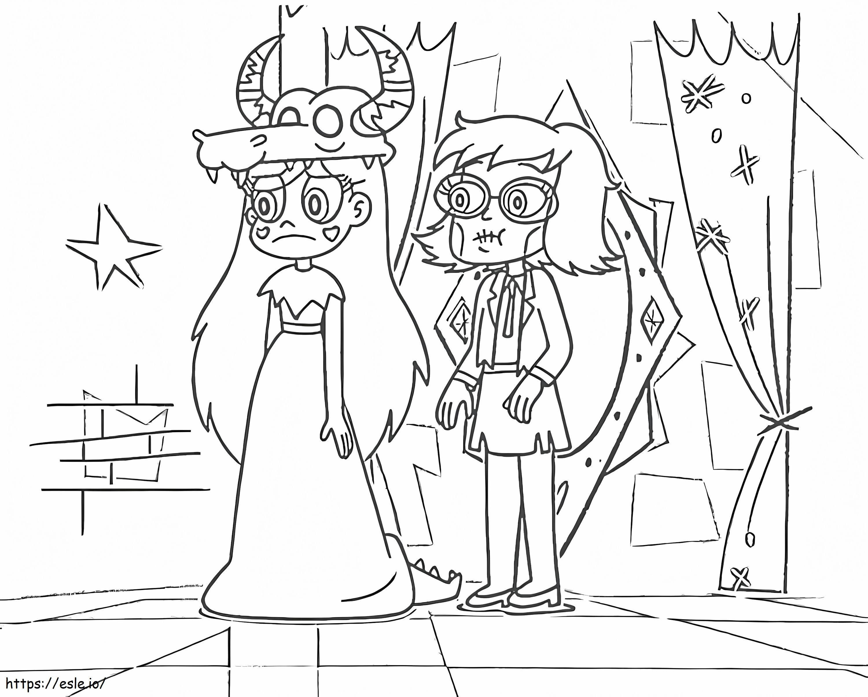 Star Vs. The Forces Of Evil 13 coloring page