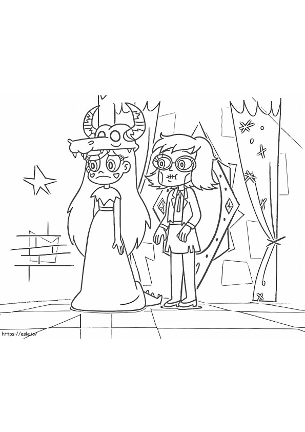Star Vs. The Forces Of Evil 13 coloring page