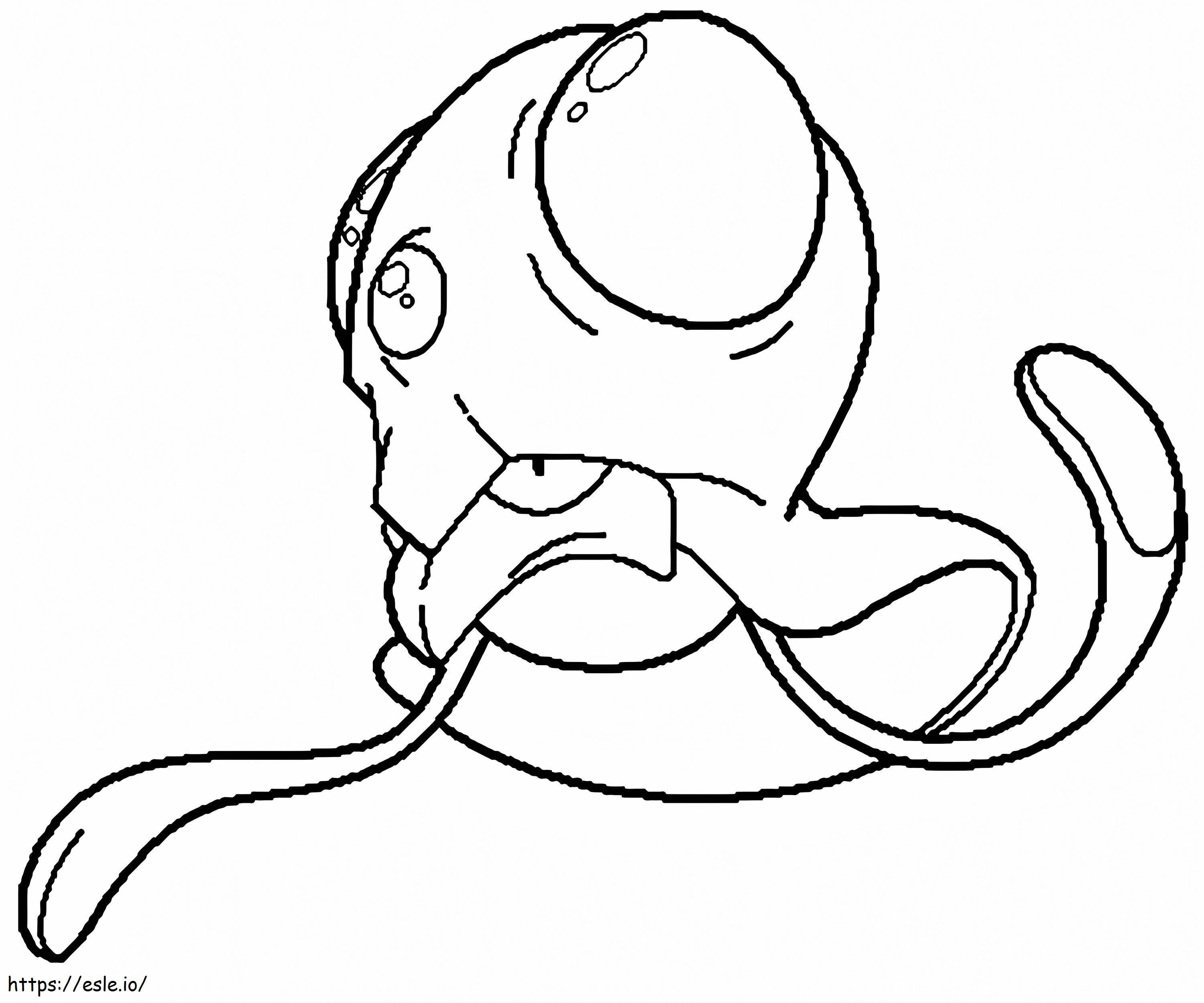 Tentacool 1 coloring page