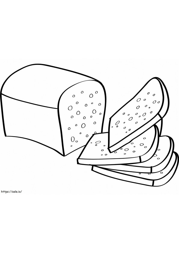 Bread For Kids coloring page