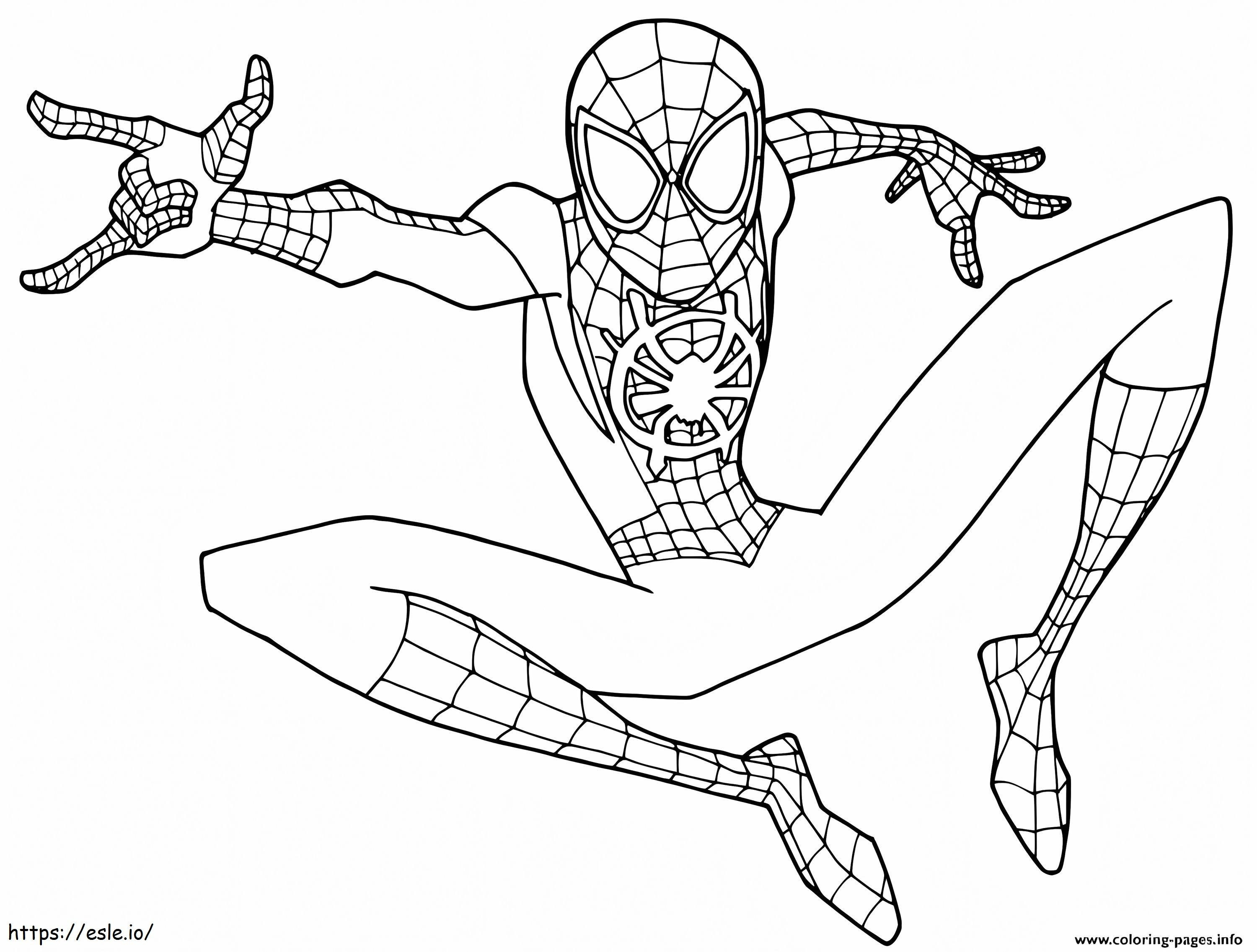 Coloriage Spider-Man 3 1024X776 à imprimer dessin