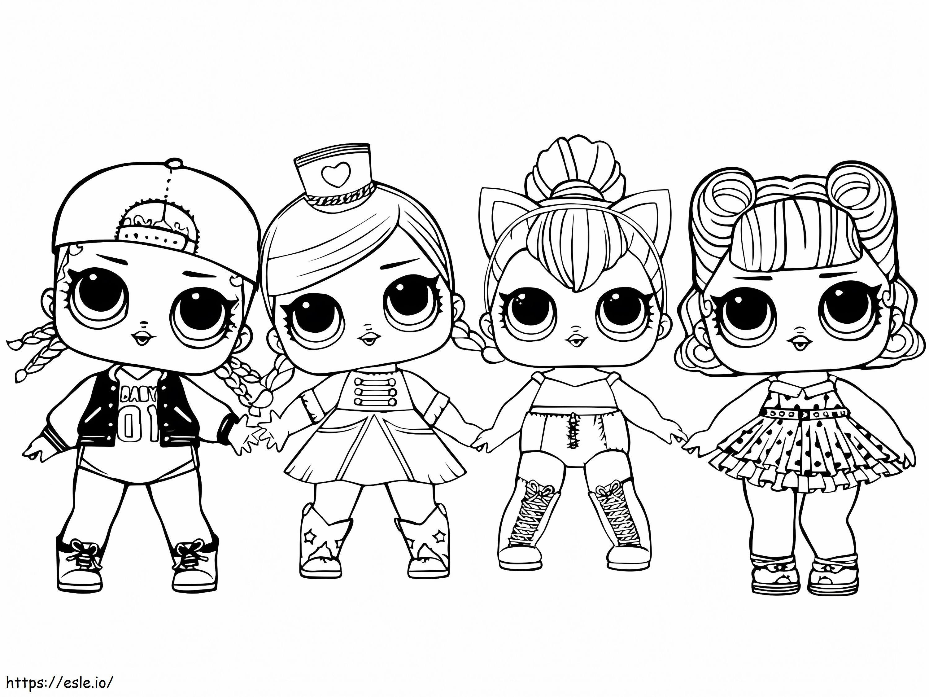 LOL Doll 1 1 coloring page