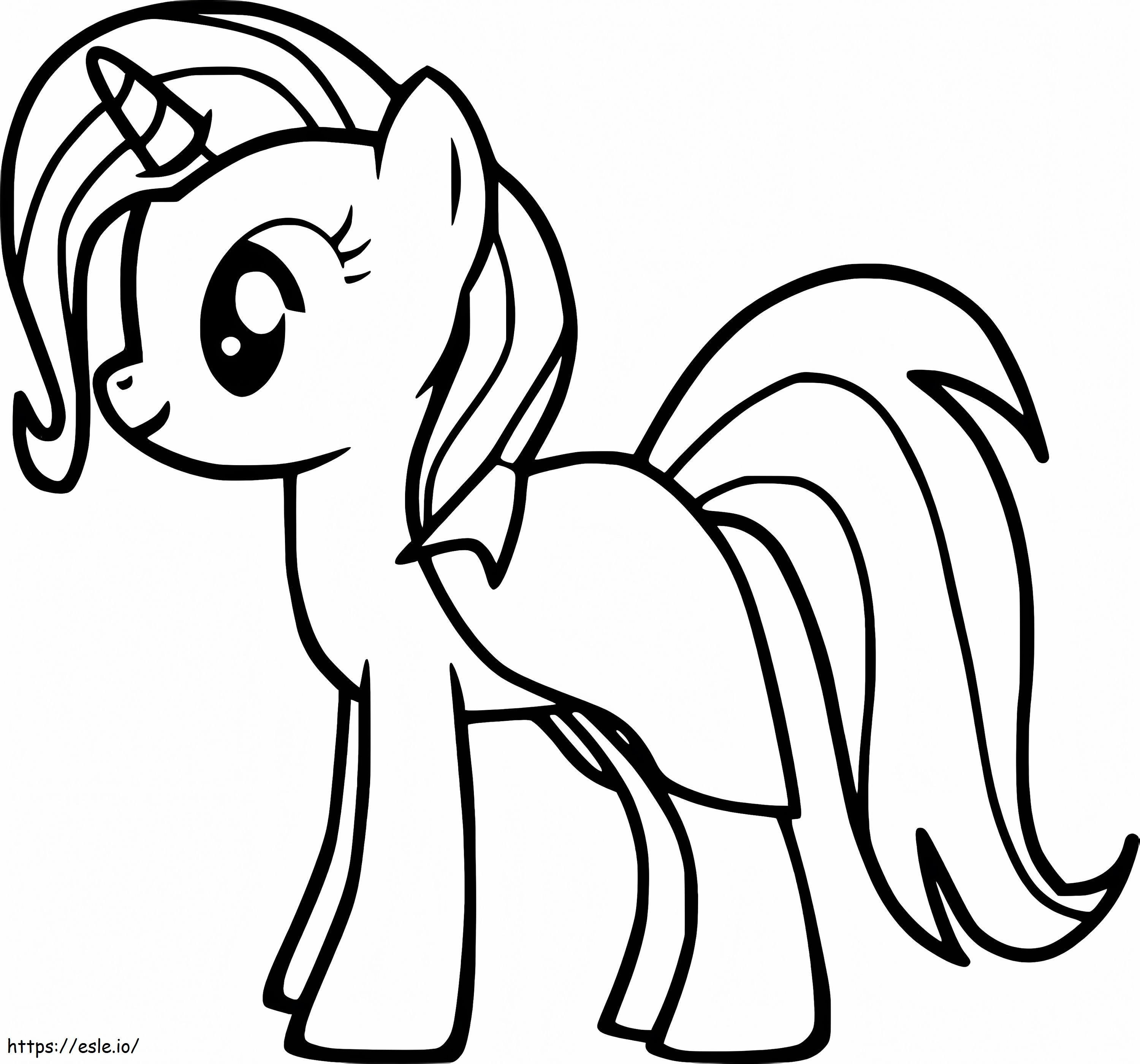 Trixie My Little Pony coloring page