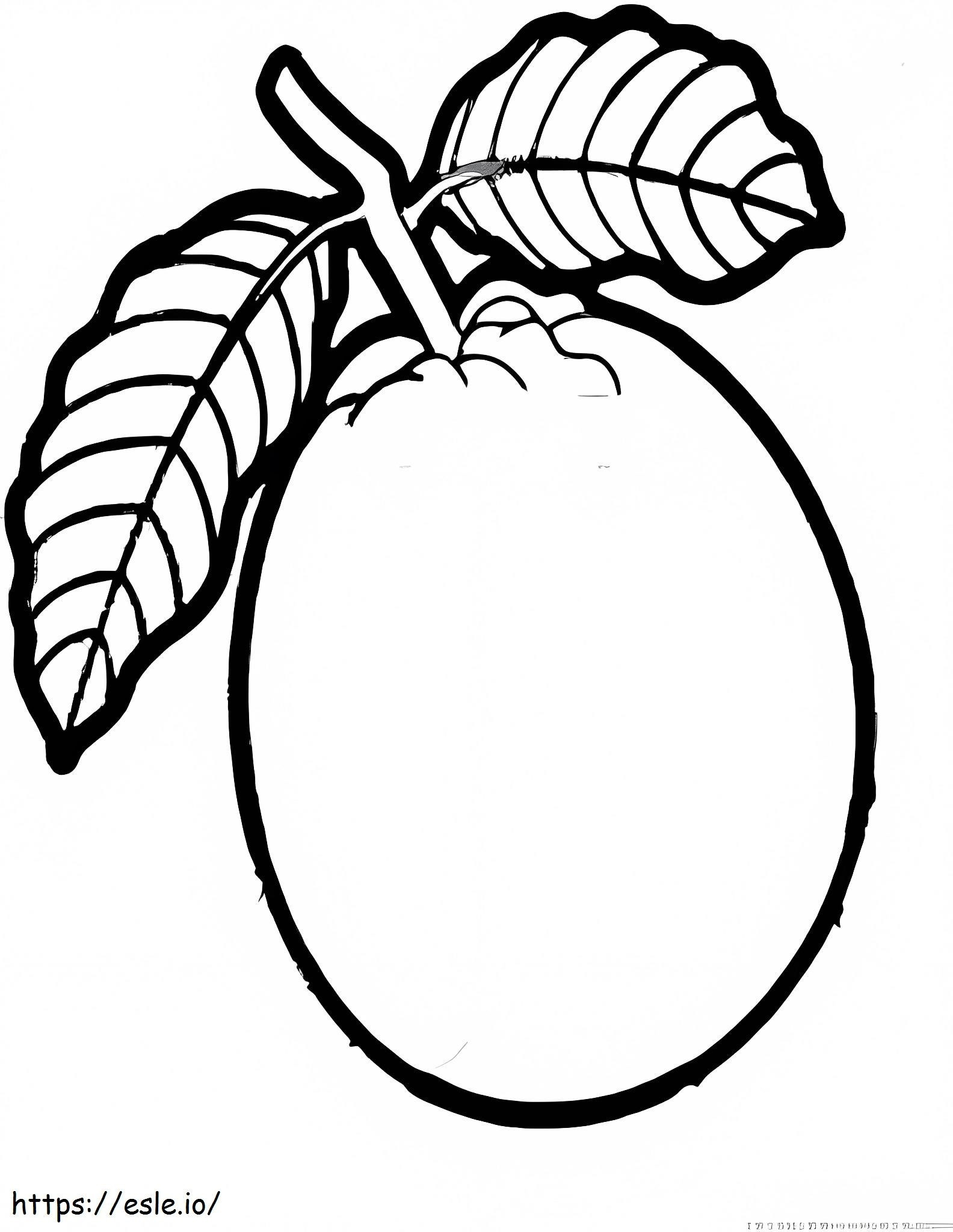 Awesome Guava coloring page