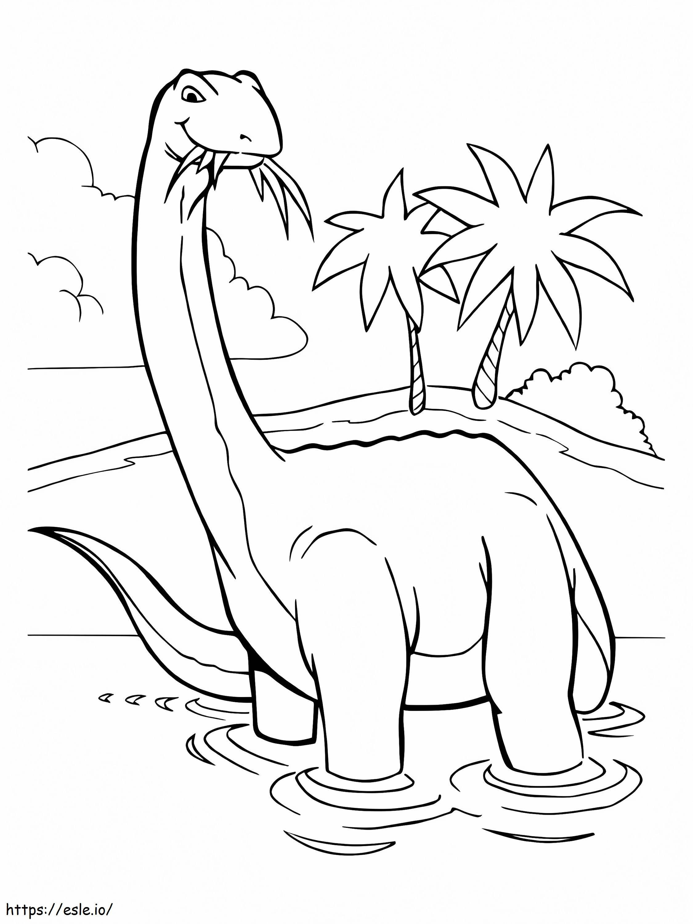 Jurassic Park Free coloring page