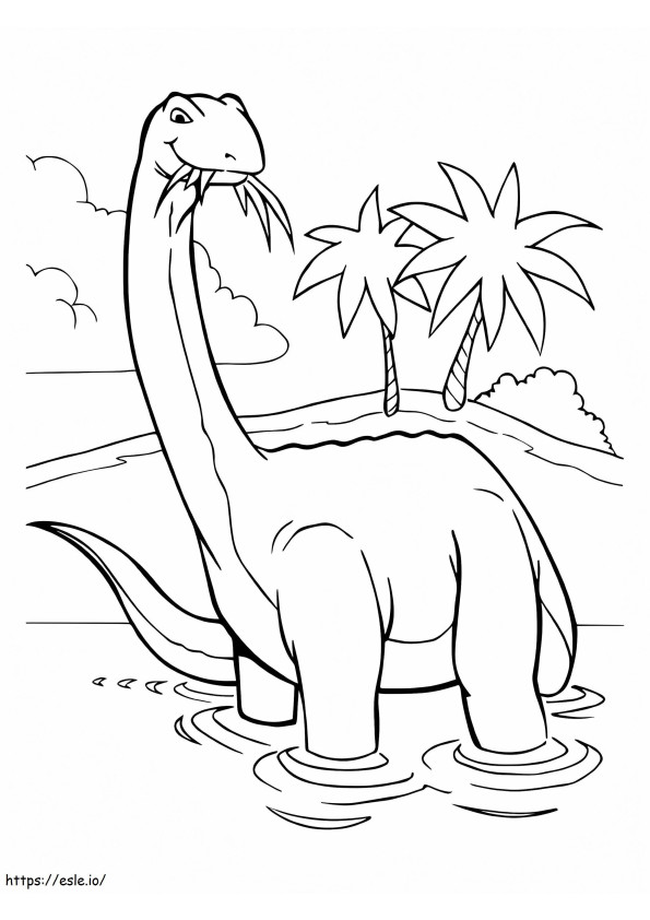 Jurassic Park Free coloring page