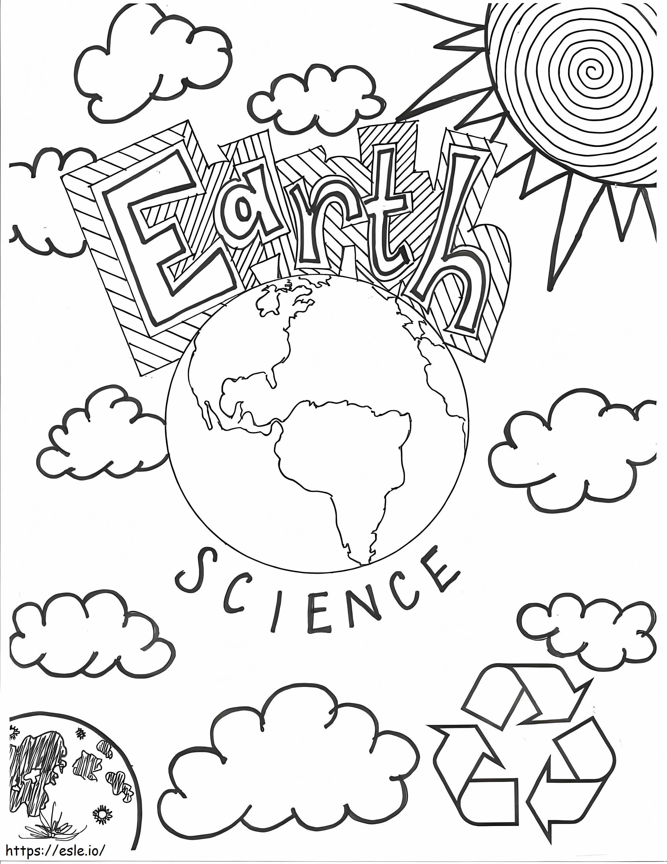 Earth Science coloring page