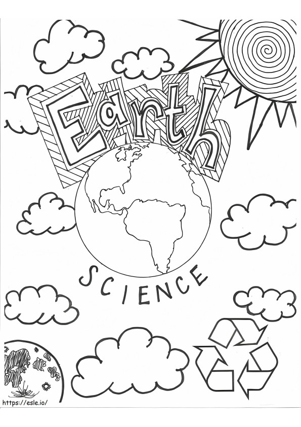 Earth Science coloring page