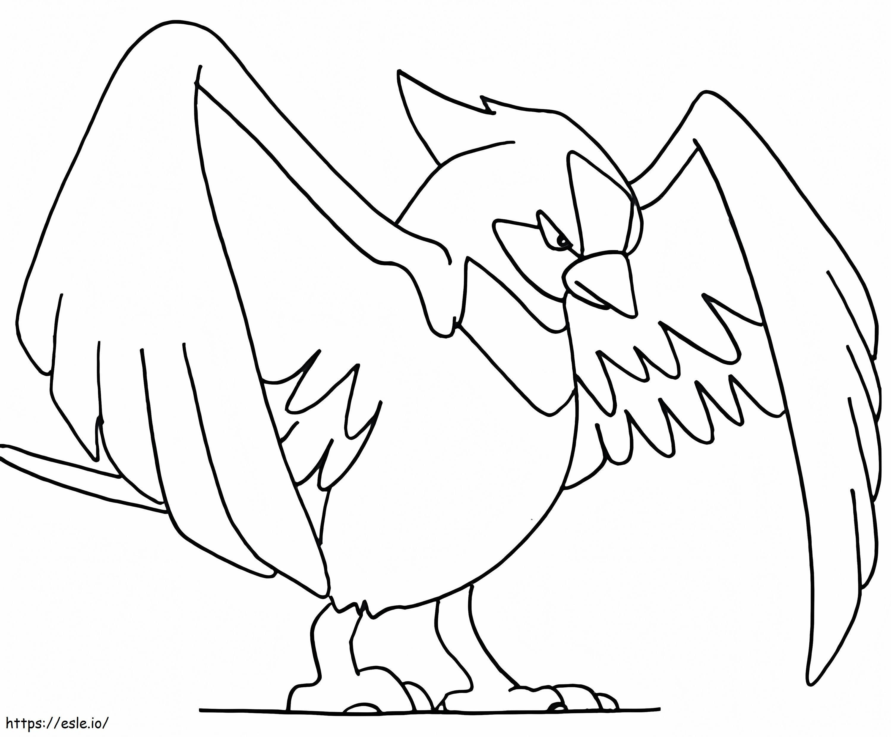 Swellow Pokemon 1 coloring page