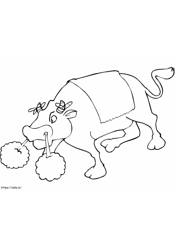 El toro está enojado