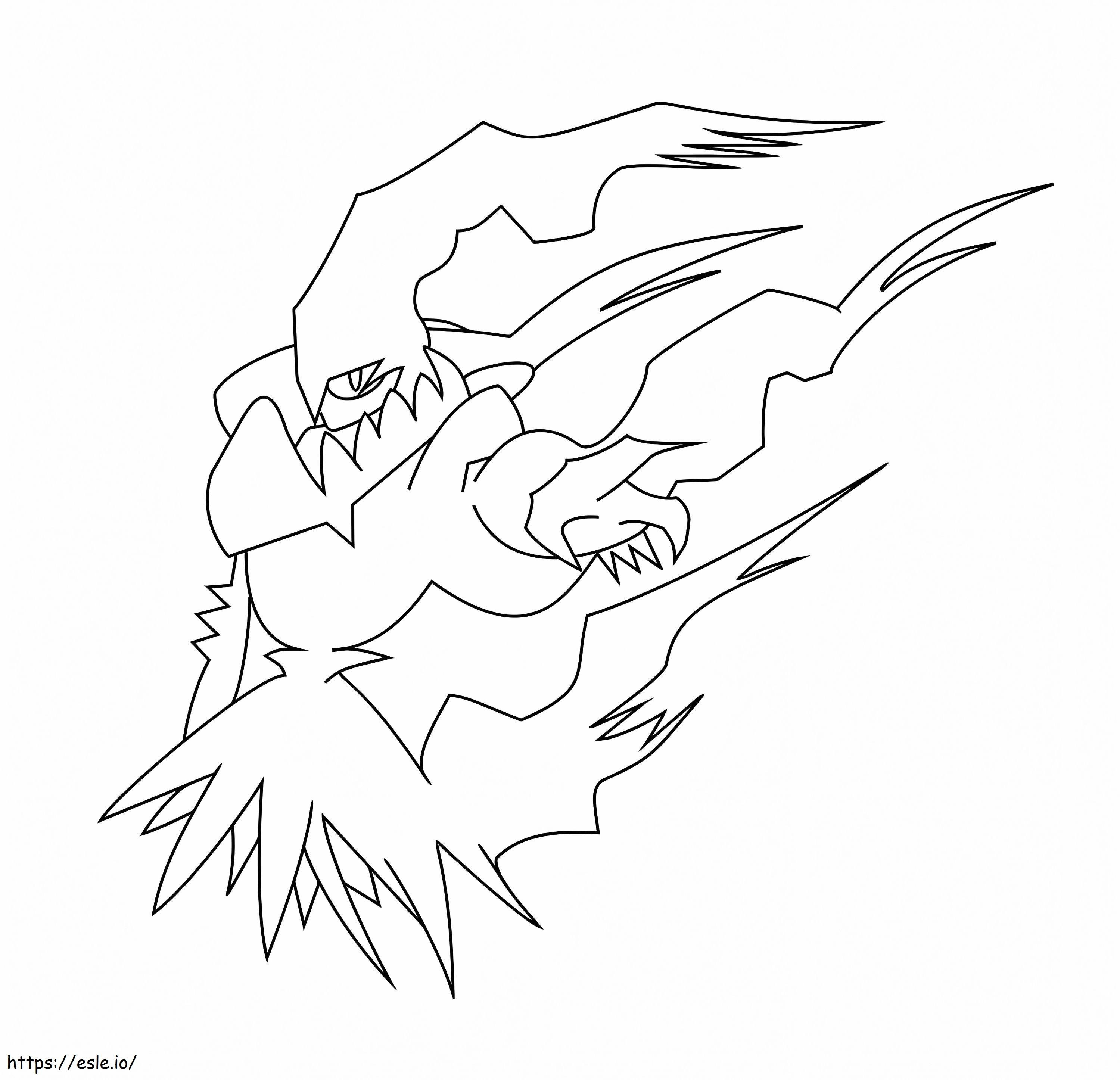 Coloriage Pokemon Darkrai 1 à imprimer dessin