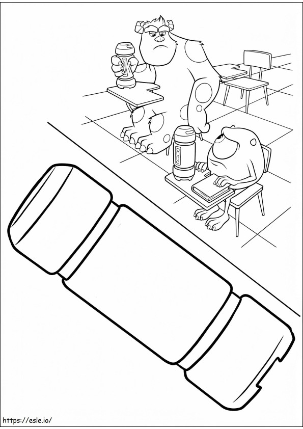 Monsters University For Kids coloring page