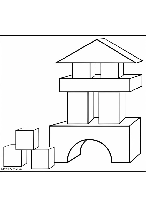 Wood Toys coloring page