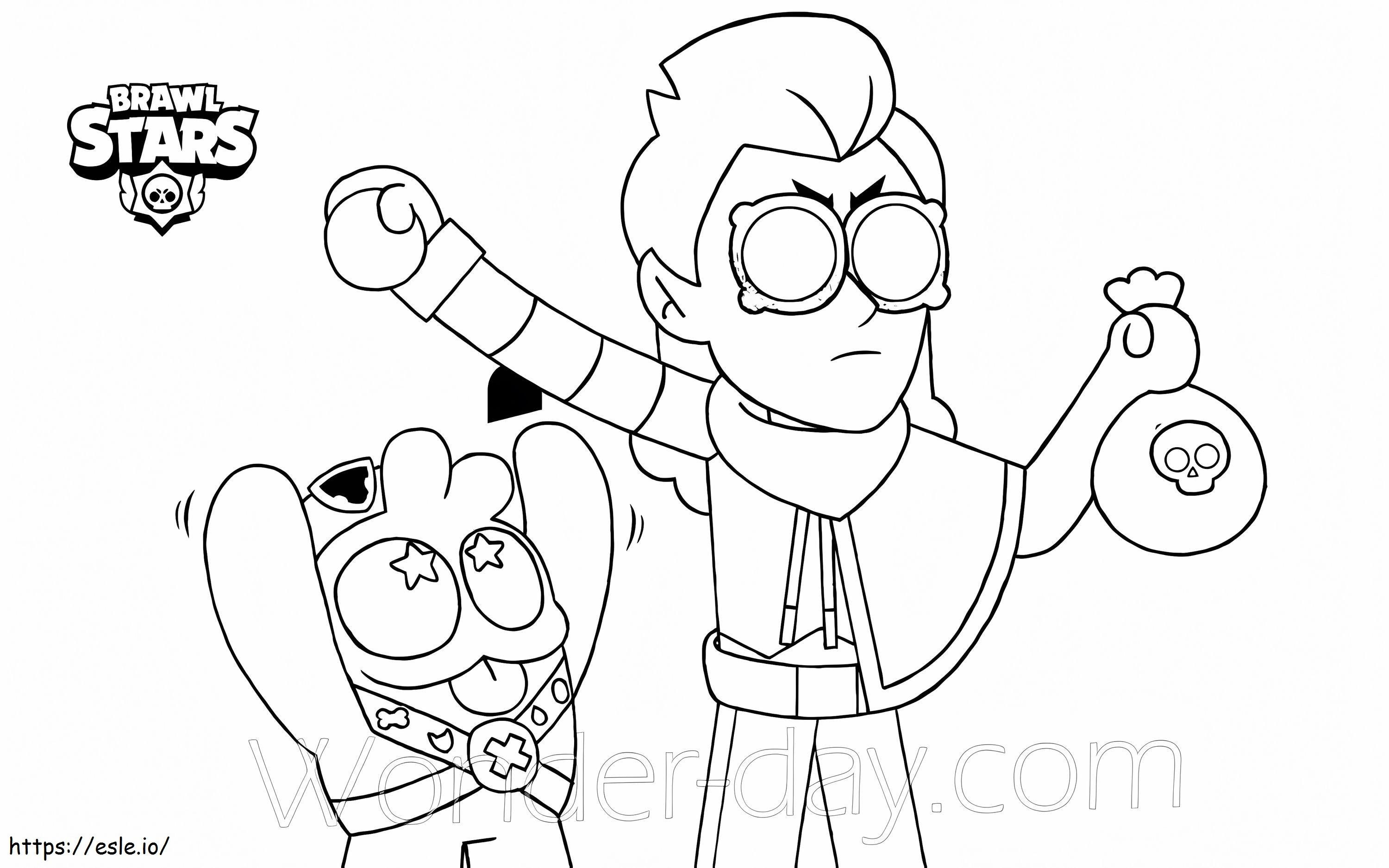 Squeak And Belle coloring page