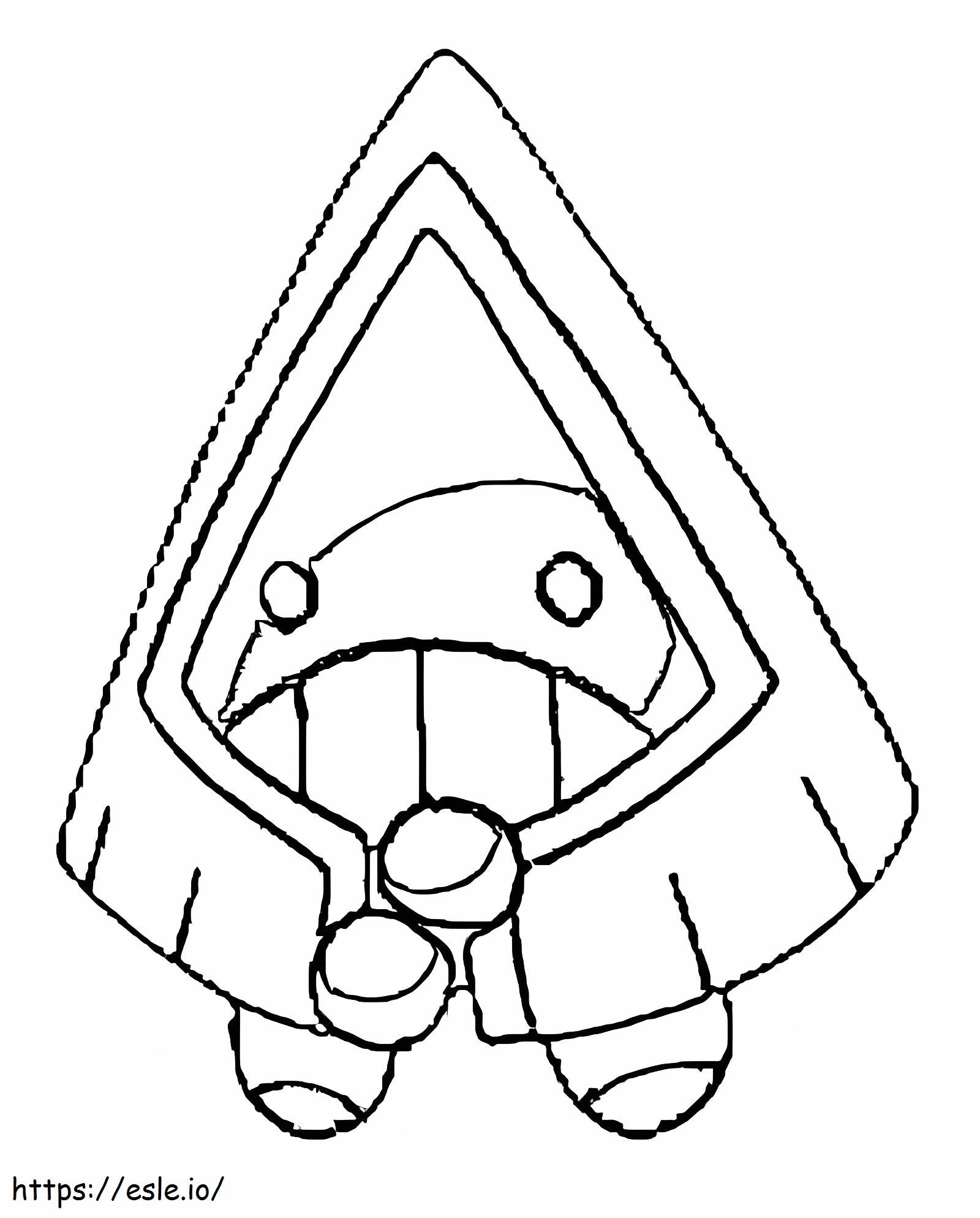 free snorunt color pages pokemon