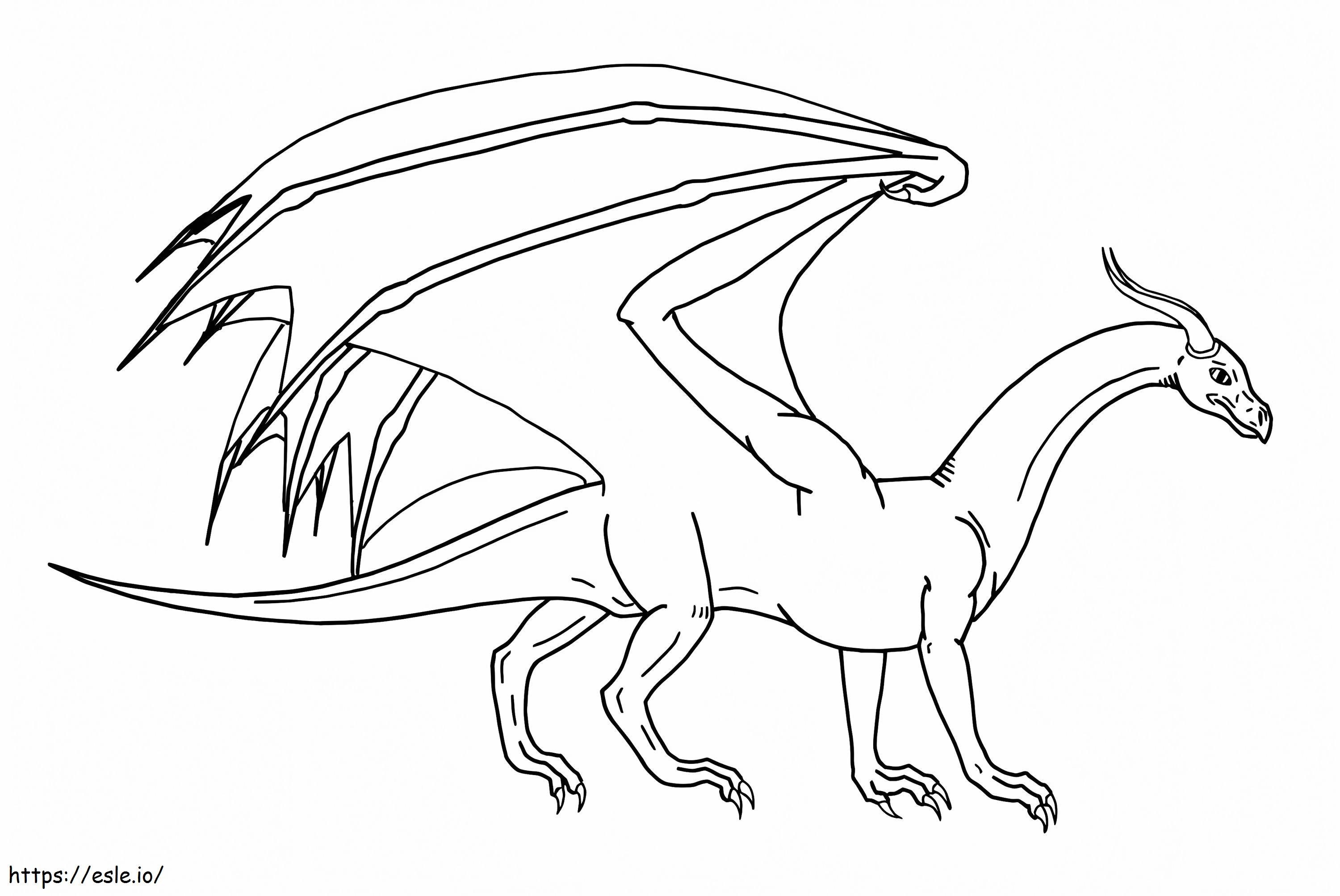 1539918750 Dragonfly Drawing Outline Kids Coloring Flying Dragon Images Amp Pictures Unicorns Ball Z Template Animal Te coloring page