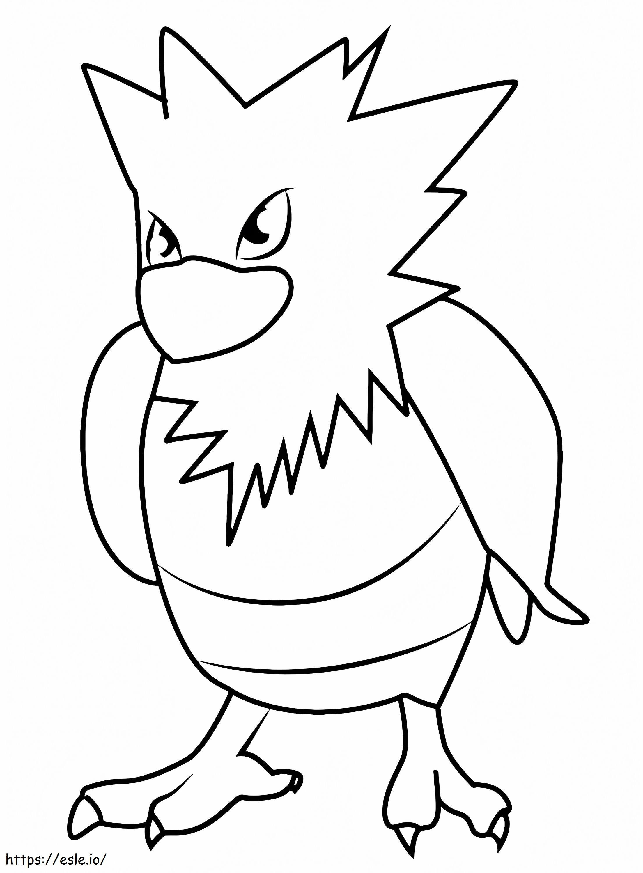 Spearow Pokemon 2 coloring page