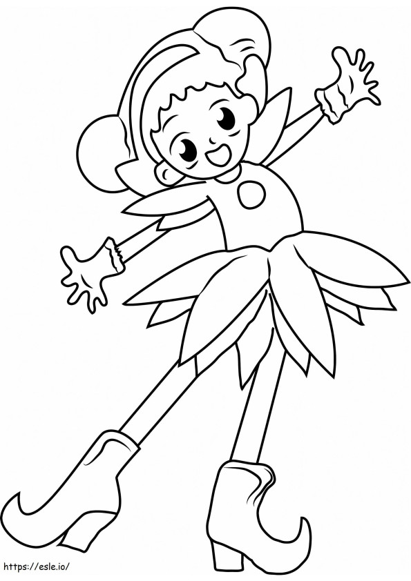 1531101286 Doremi Smiling A4 coloring page
