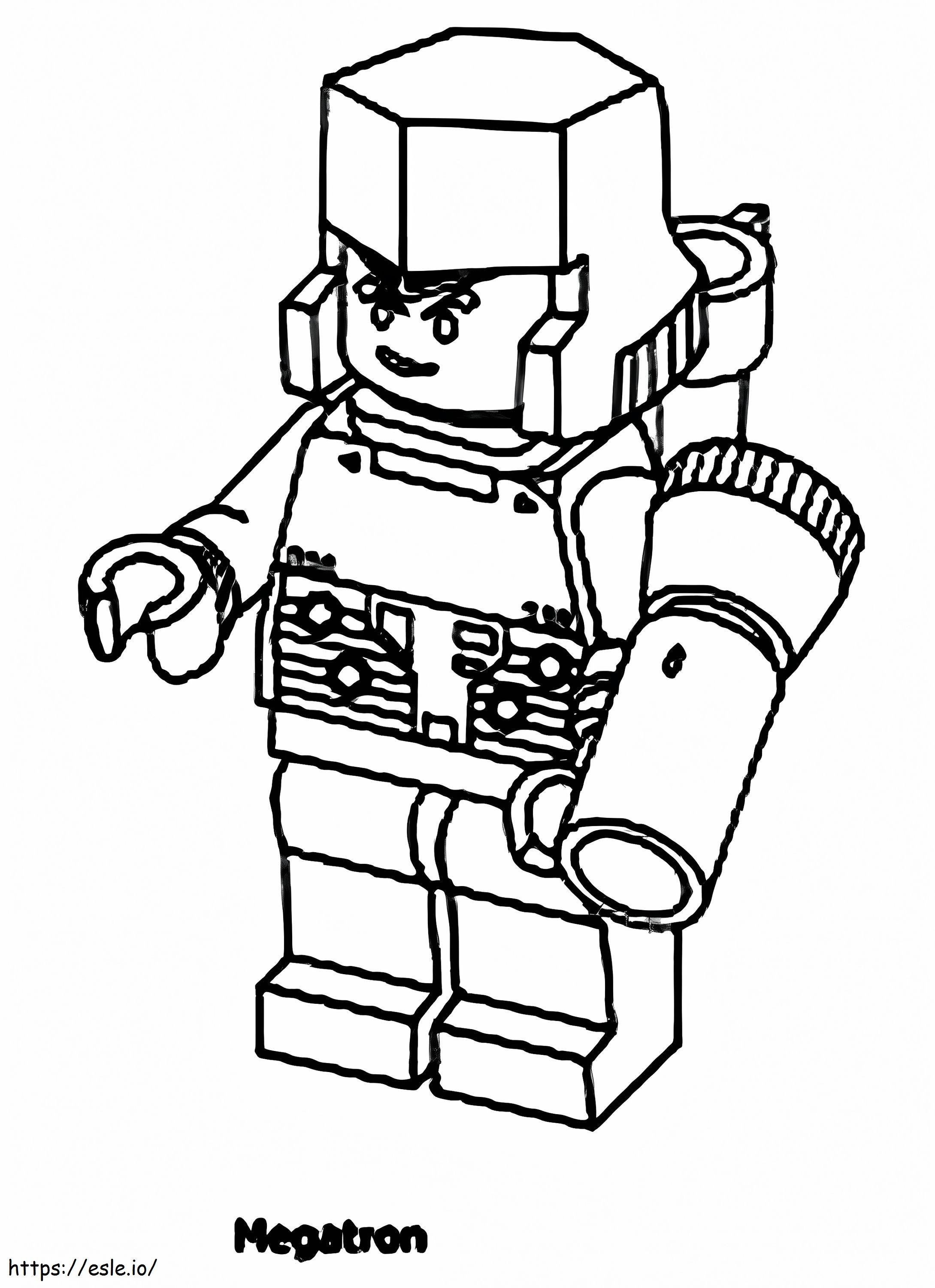 Lego Megatron värityskuva