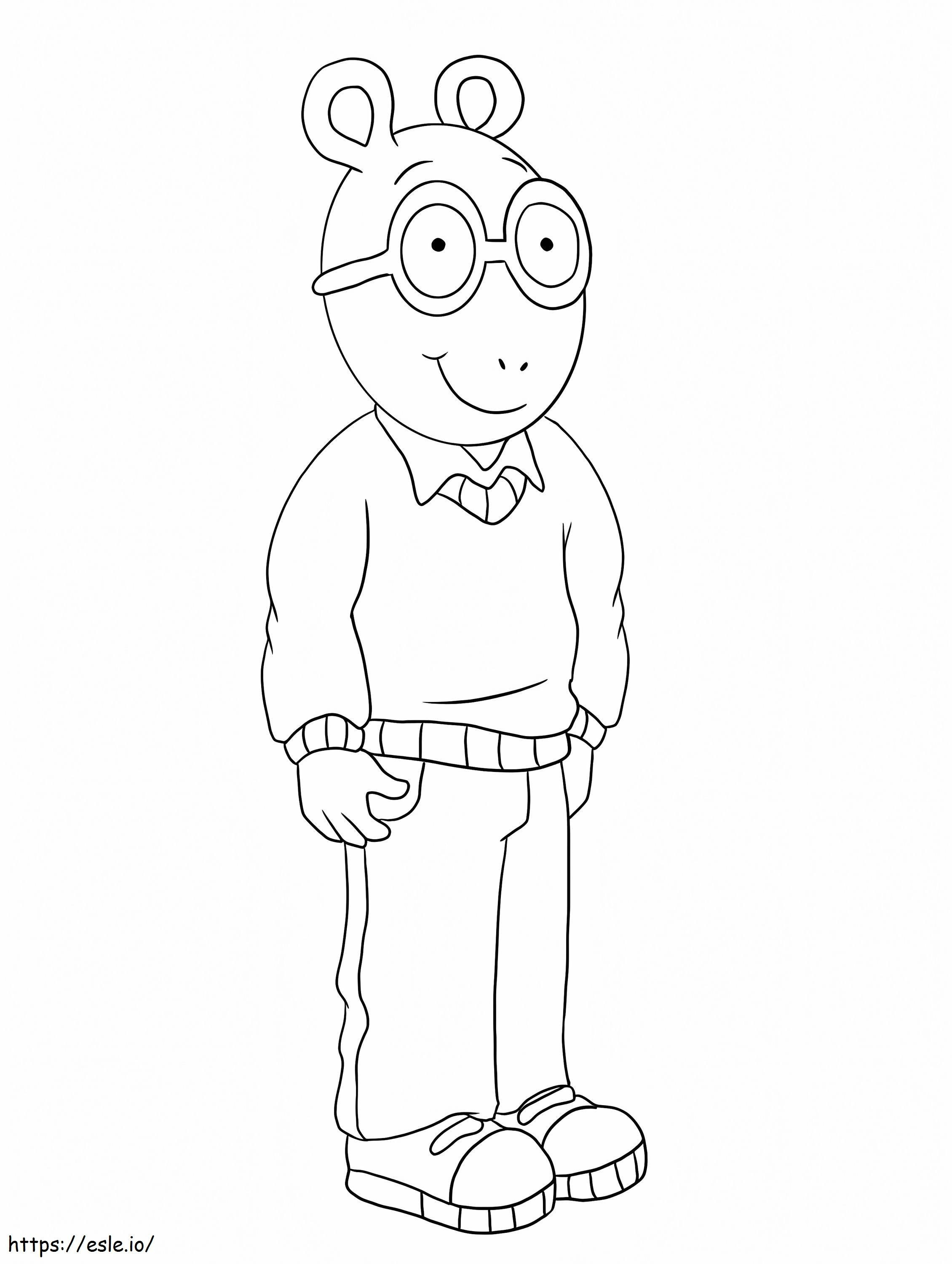 1580526059 How To Draw Arthur Timothy Read From Arthur Step 6 1 000000004749 5 coloring page