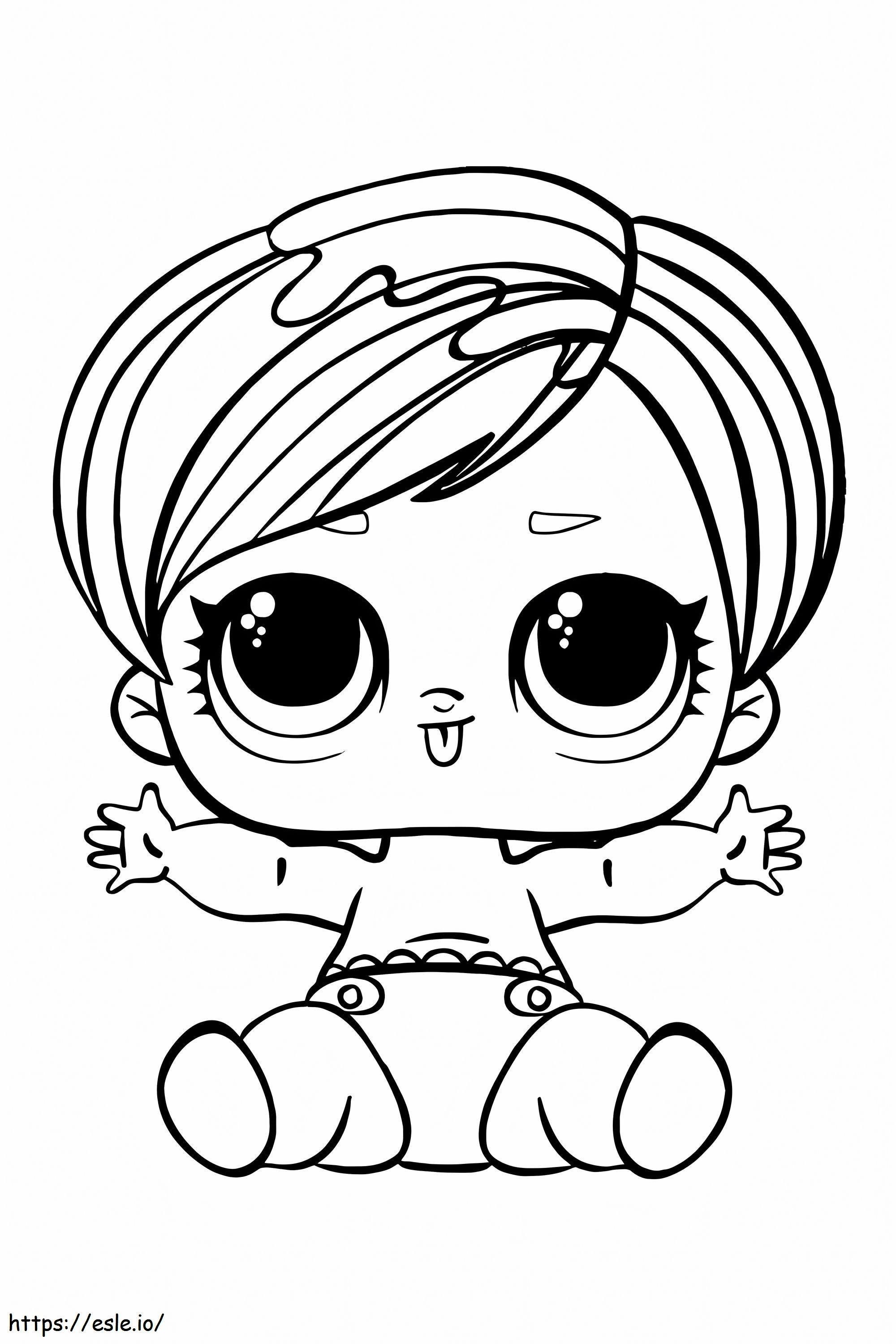 LOL Baby Splatter Coloring Page