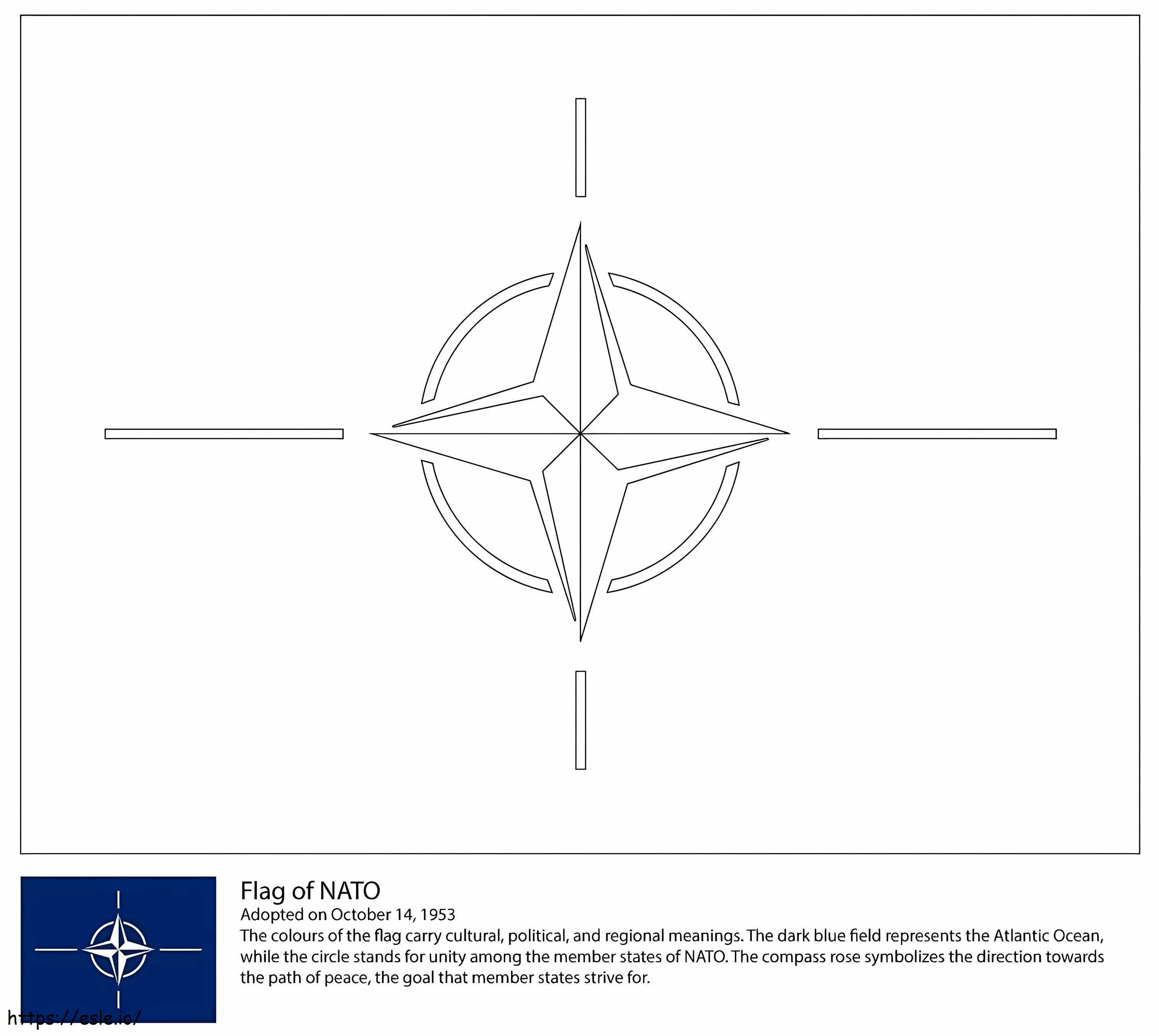 1598919423 Flaga NATO kolorowanka