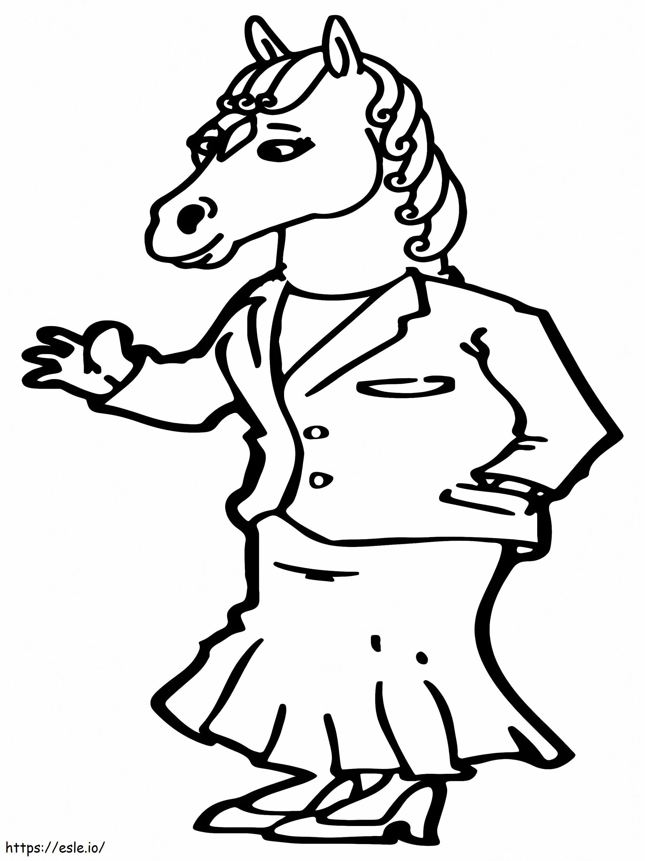 Decent Beatrice Horseman coloring page