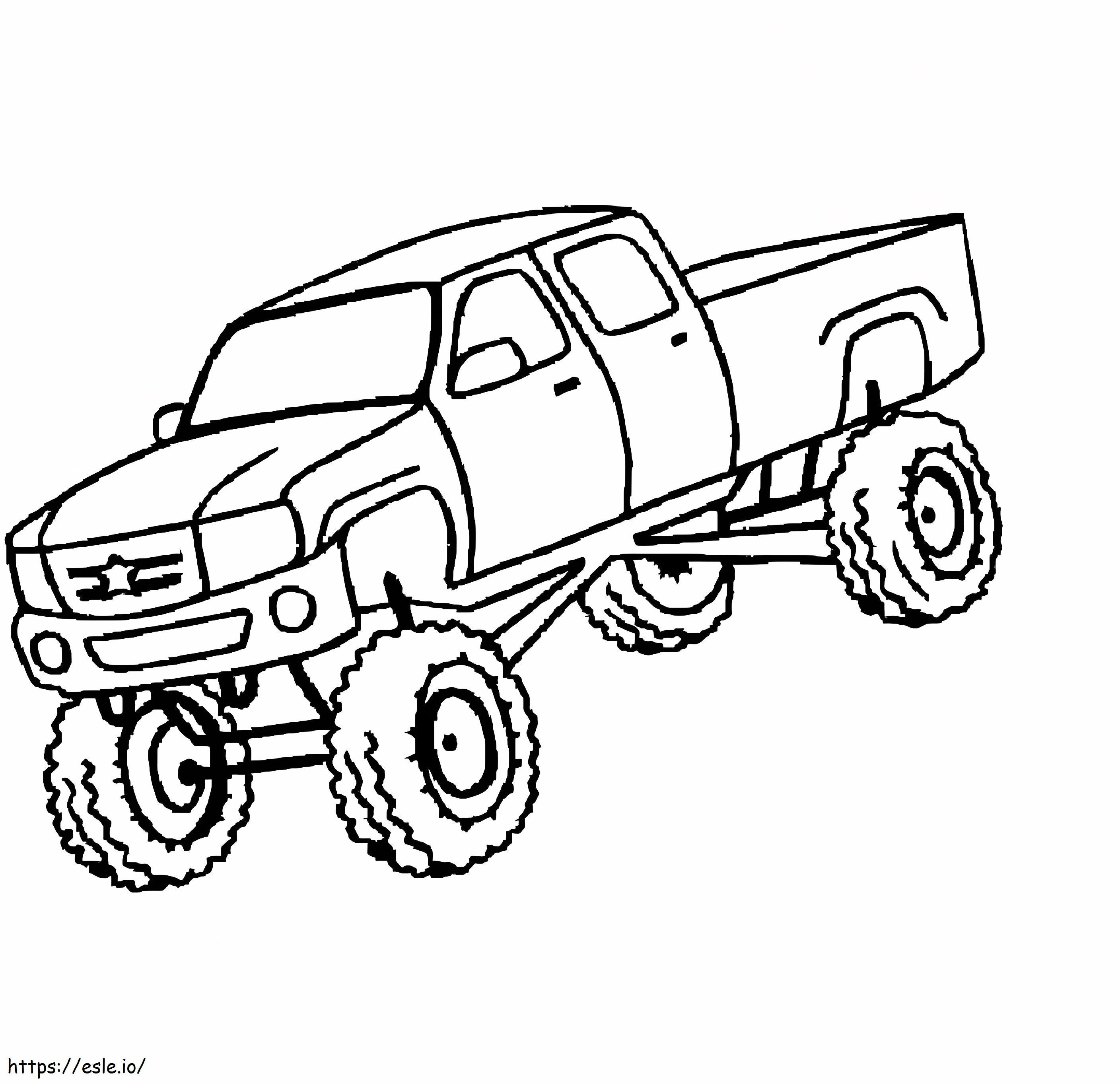 Monster Truck 5 värityskuva