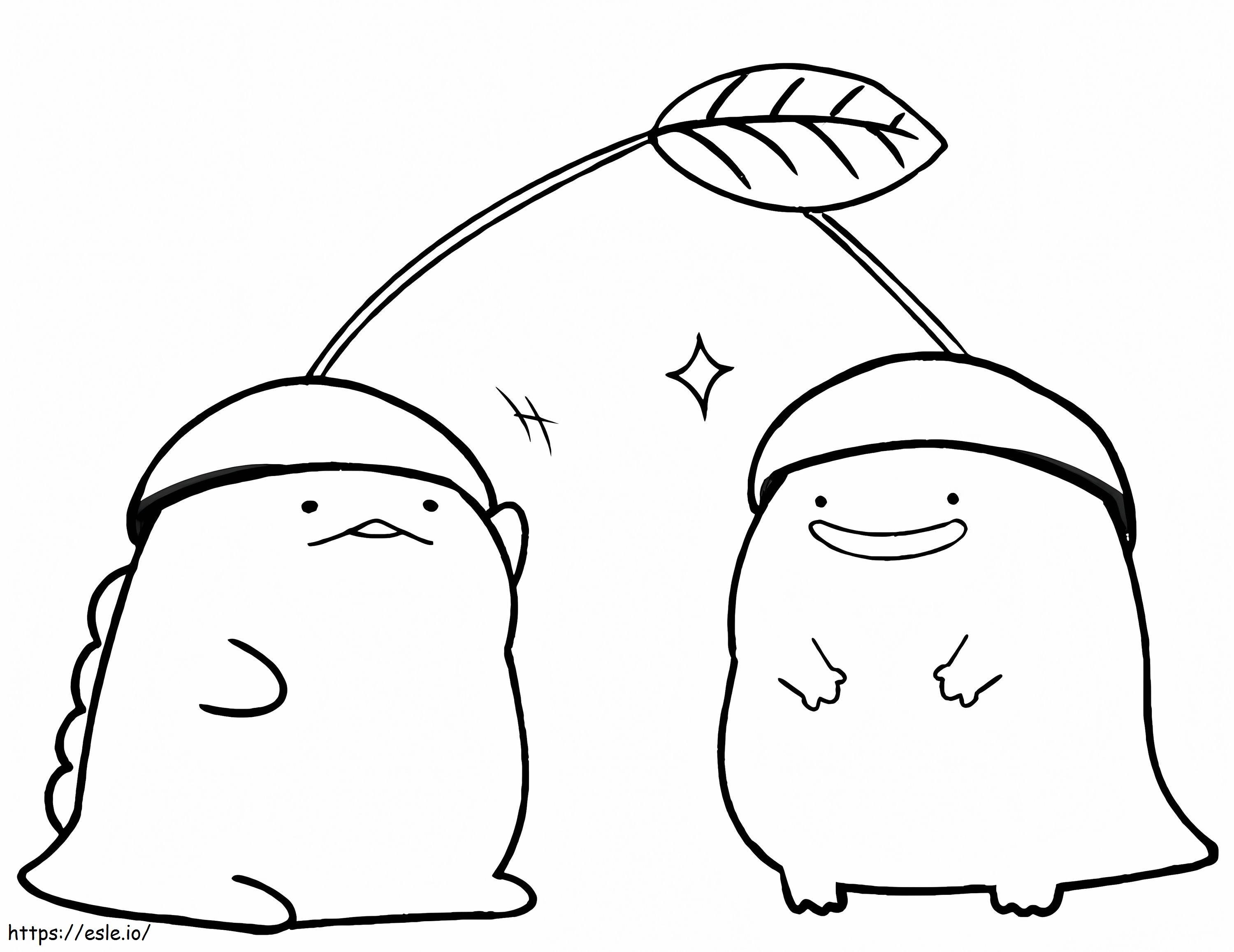 Sumikko Gurashi 2 ausmalbilder