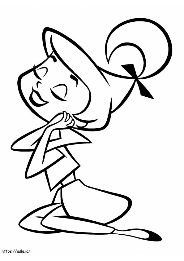 Judy Jetson 1 coloring page