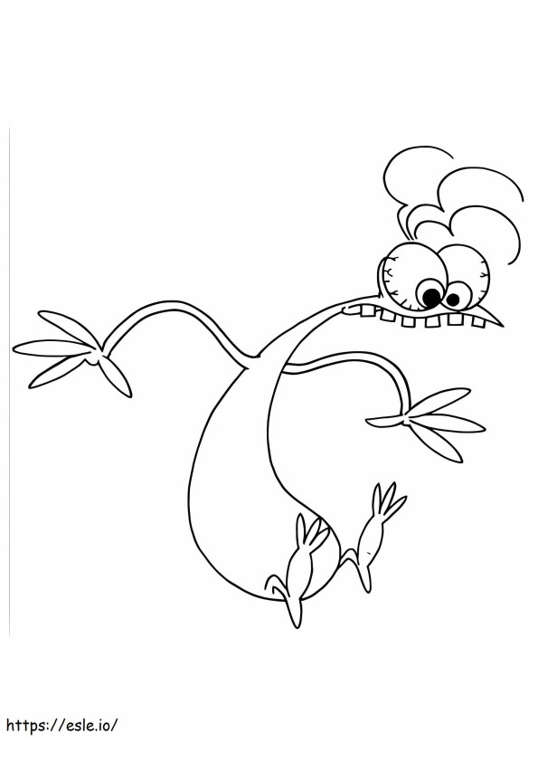 Funny Bud Budiovitch coloring page