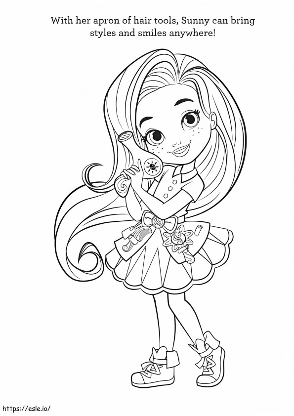 Sunny From Sunny Day coloring page