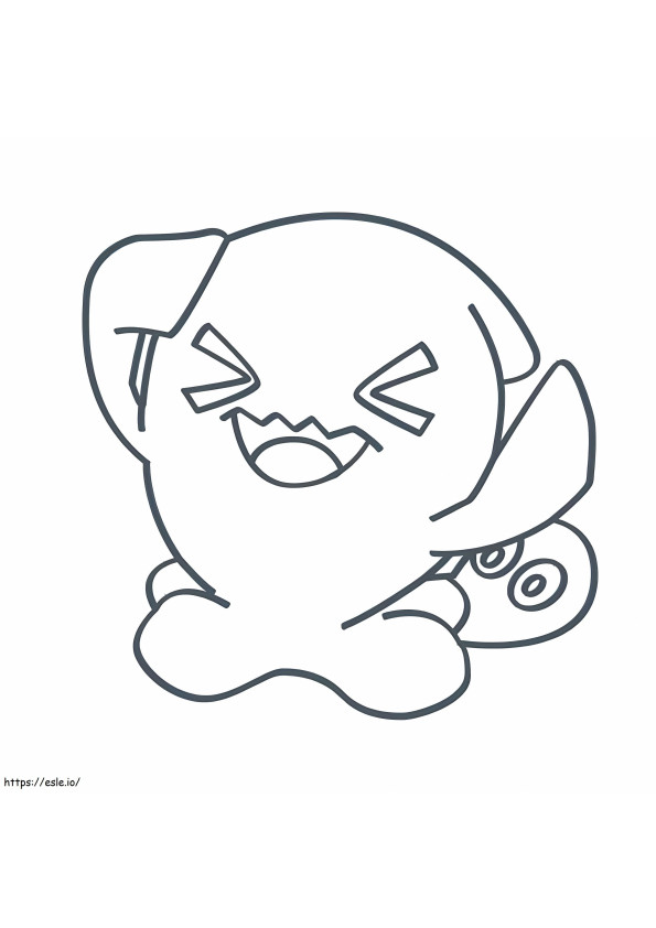 Wobbuffet 7 coloring page