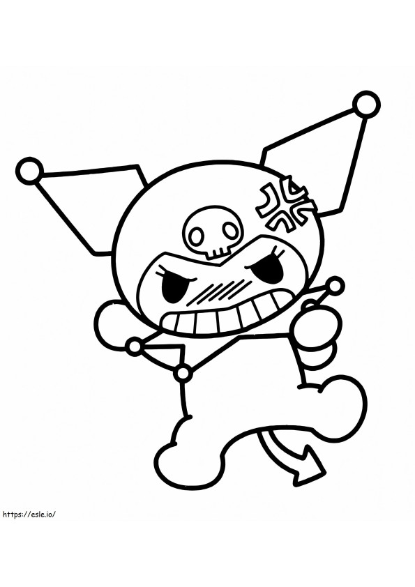 Kuromi irritada