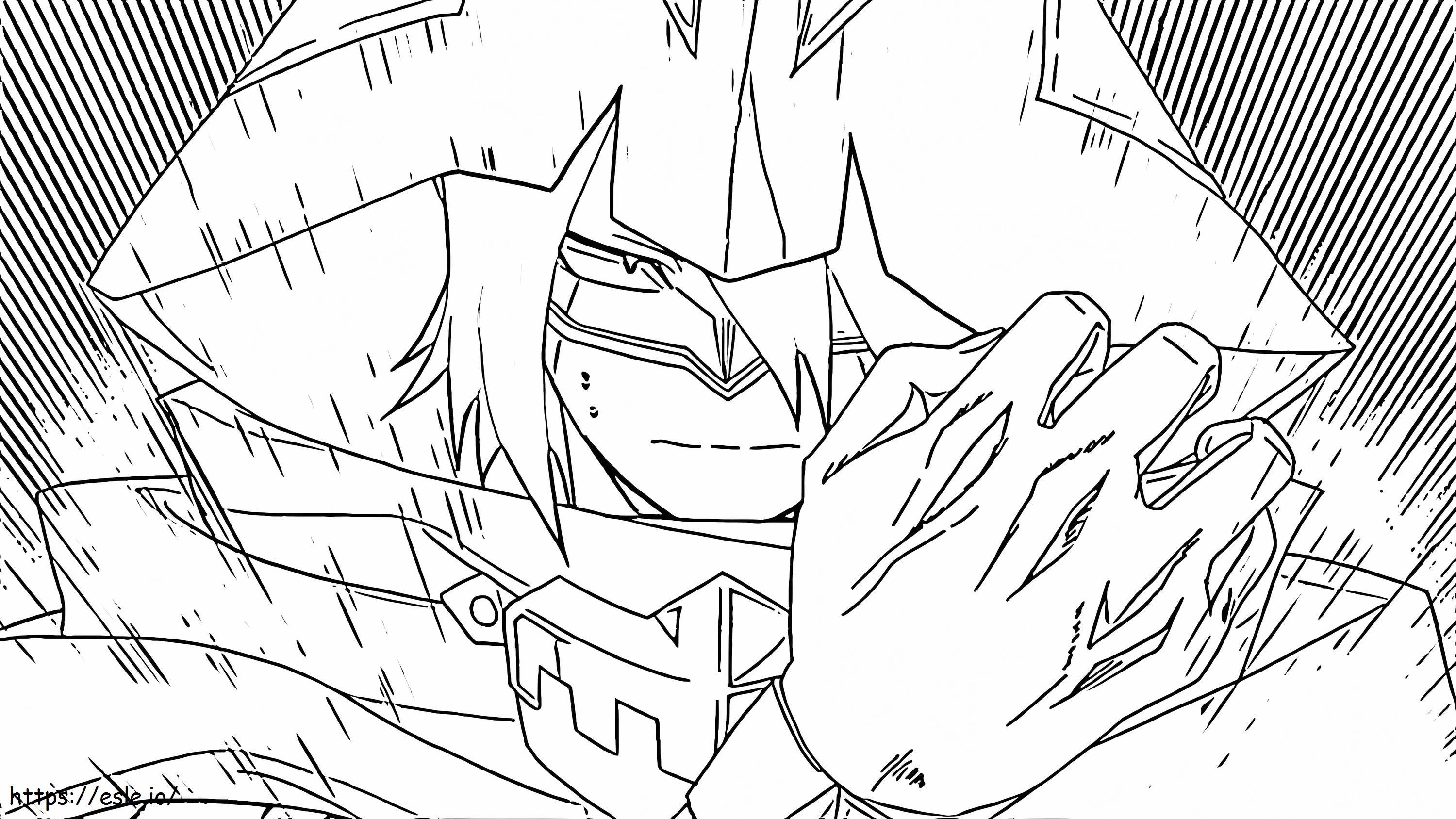 Tamaki Amajiki 2 para colorir - Desenho grátis para imprimir