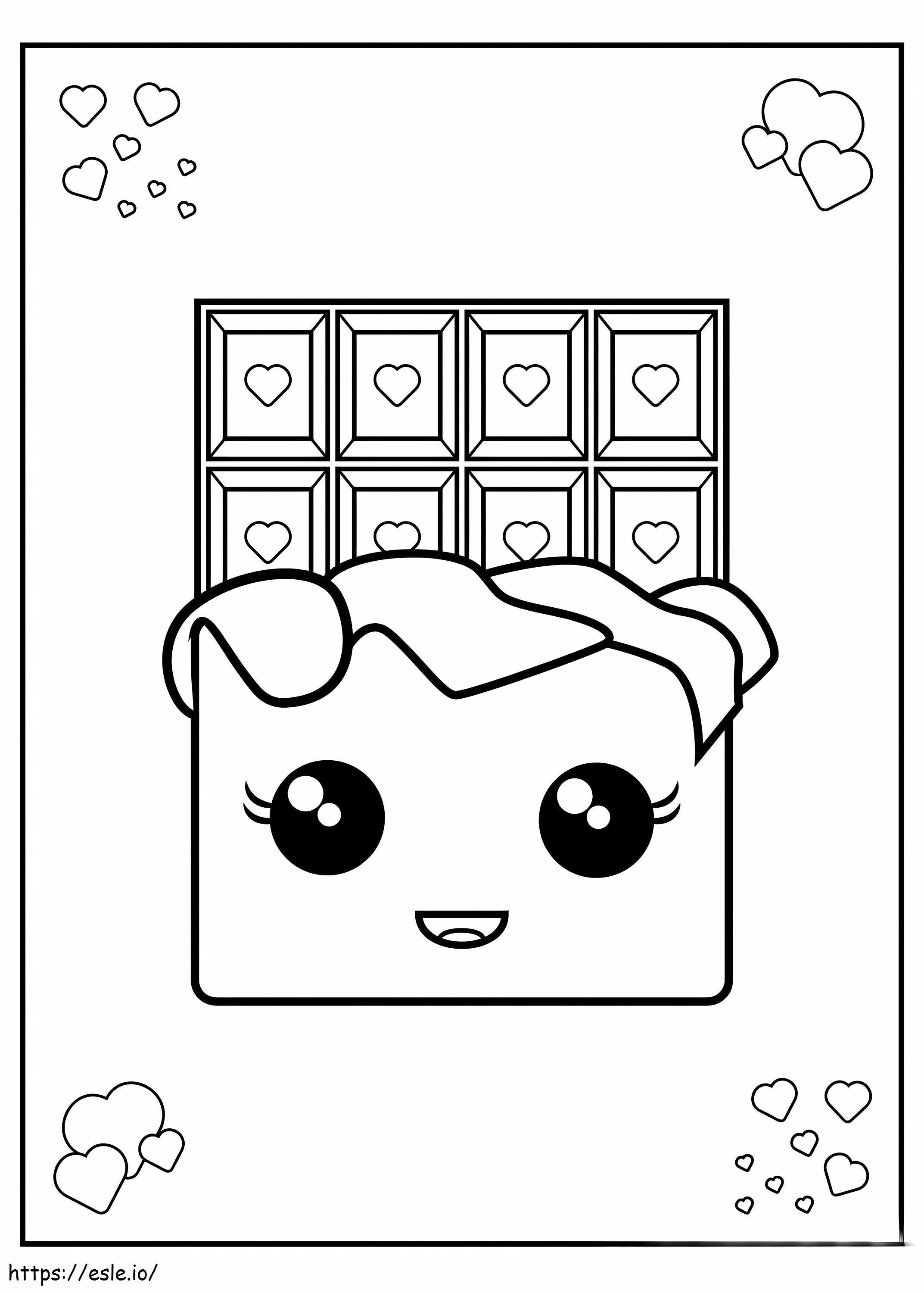 Chocolate Fun coloring page