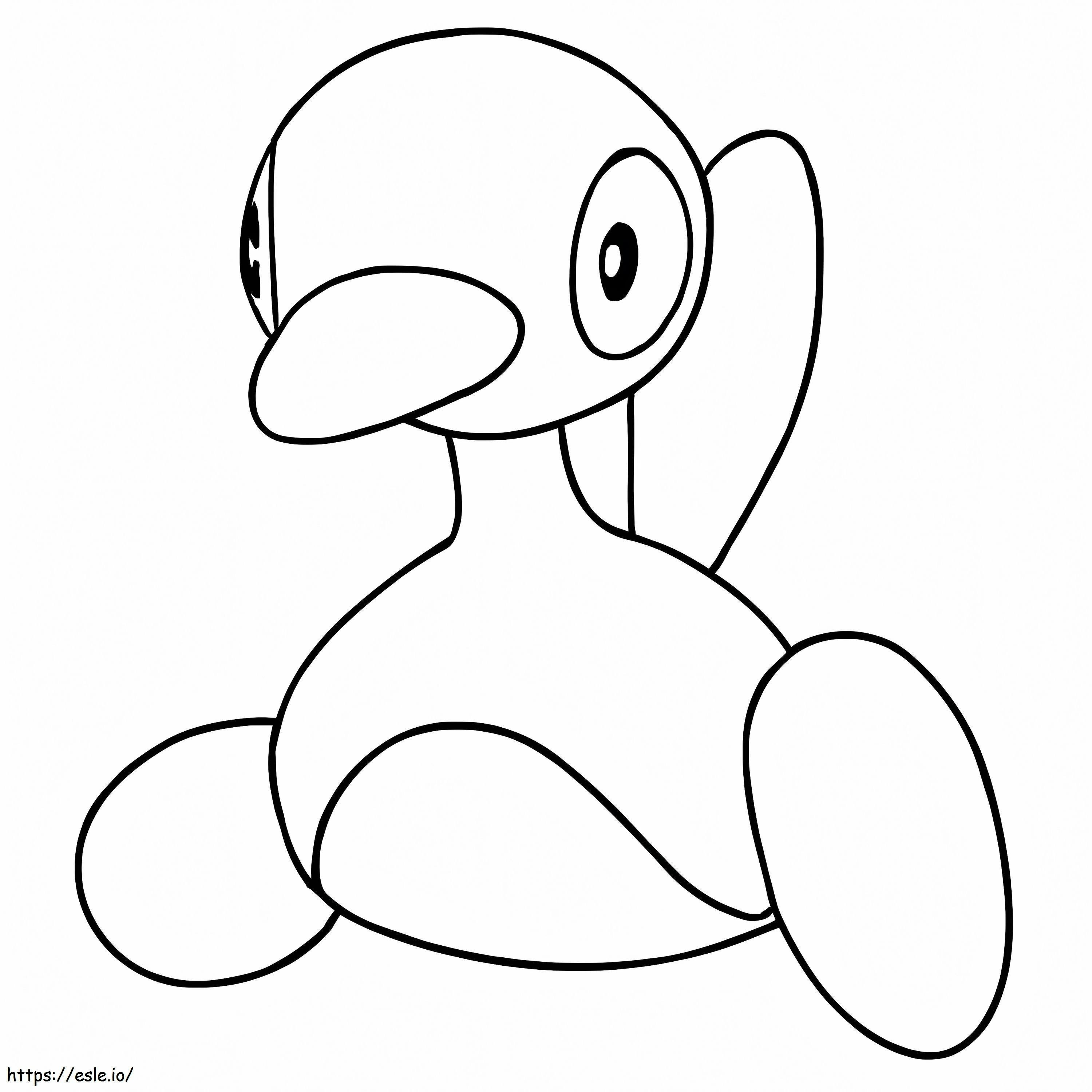 Coloriage Porygon2 Un Pokémon à imprimer dessin