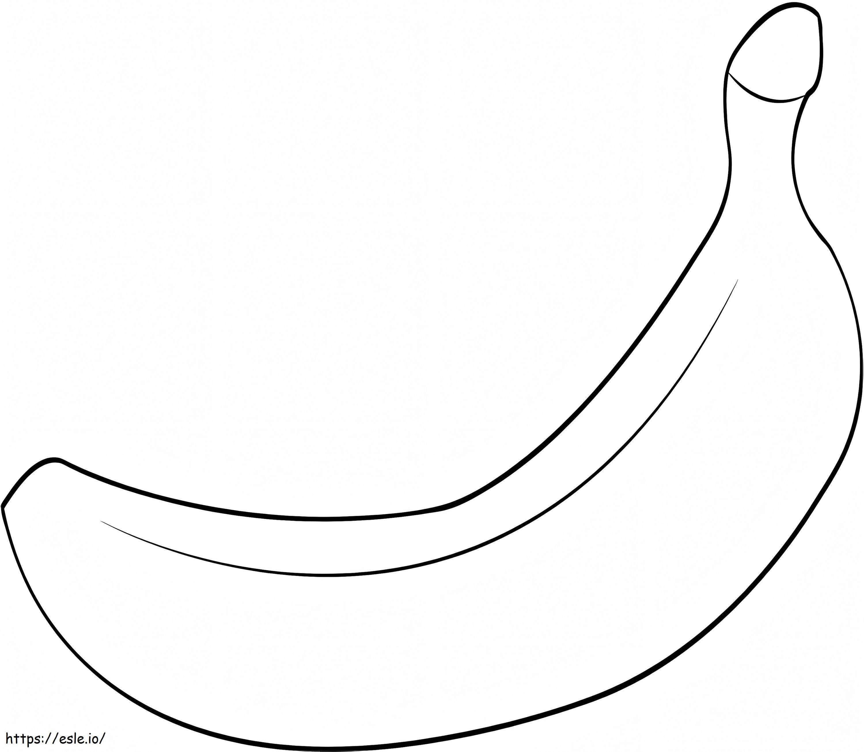 Awesome Banana coloring page