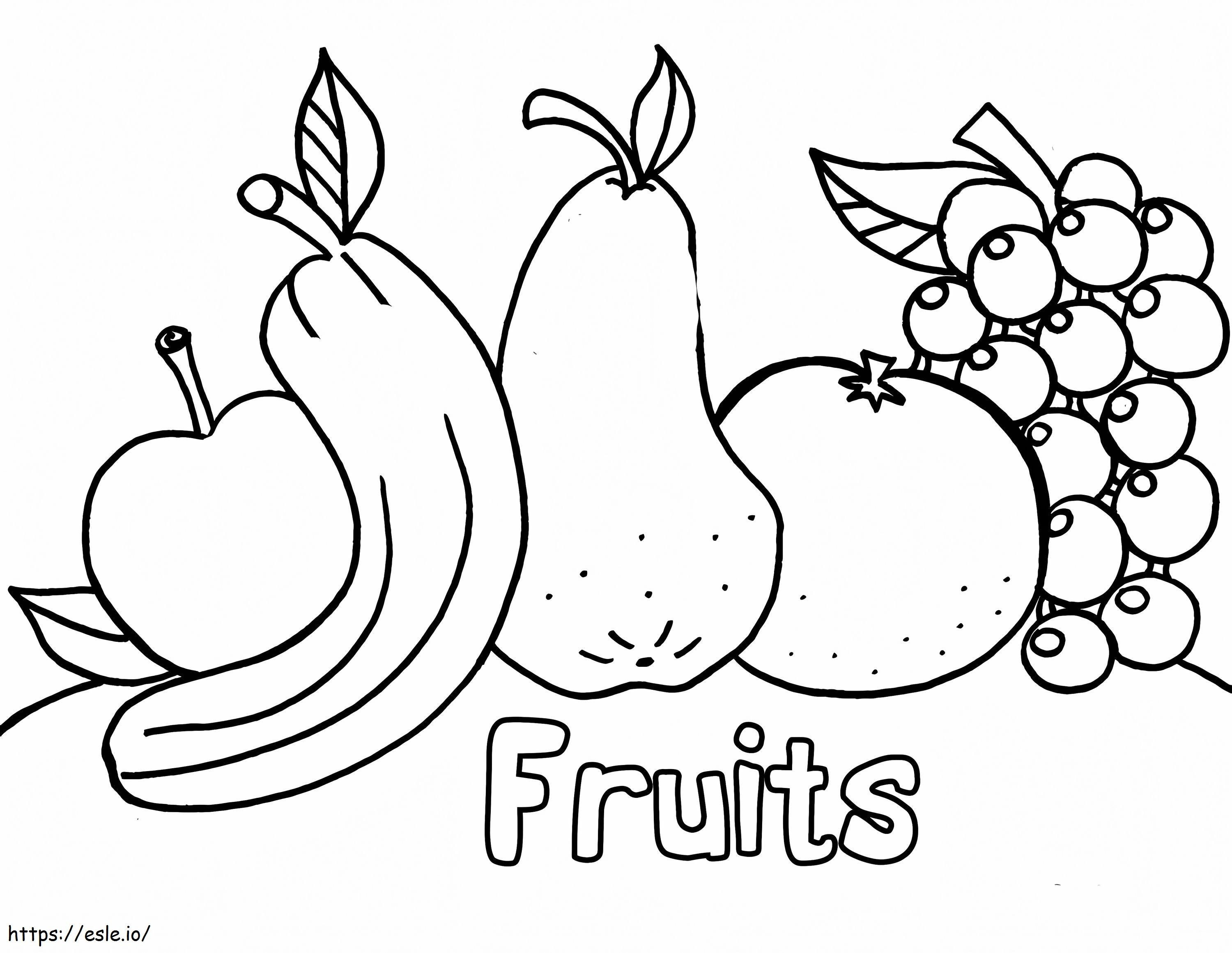 1528420576 Frutas Frescas 1A4 para colorir
