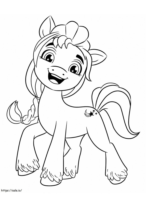 Printable Sunny Starscout coloring page