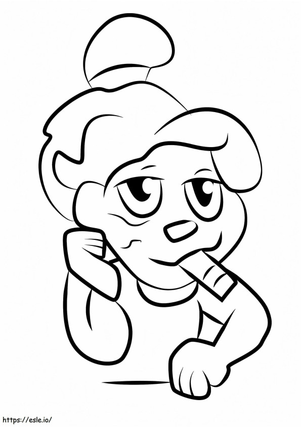 Newspaper Editor 2 Undertale coloring page