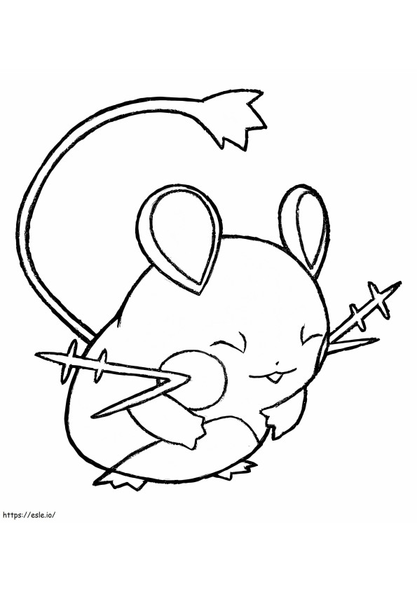 Dead 1 coloring page