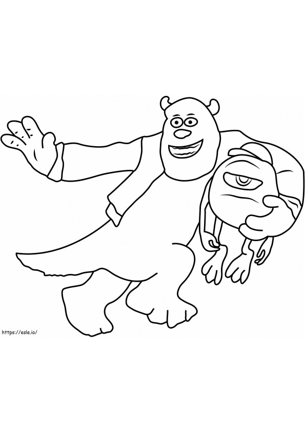 1531971176 Sullivan And Michael A4 coloring page