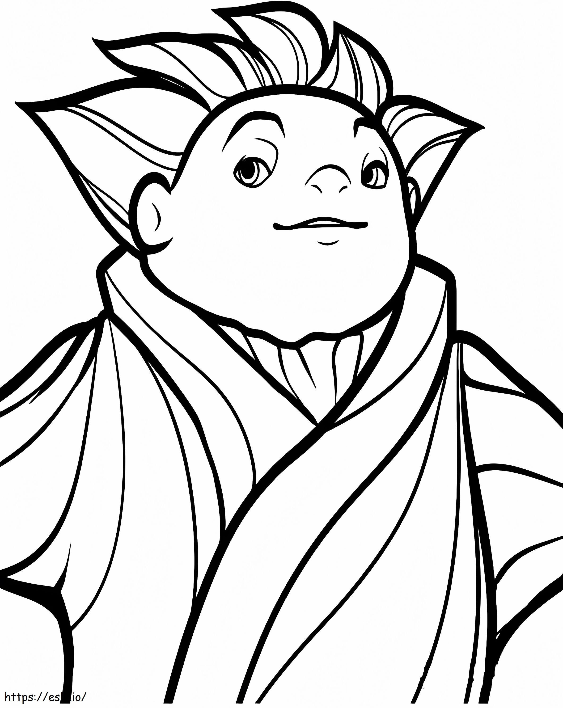 Sanderson Mansnoozie para colorear