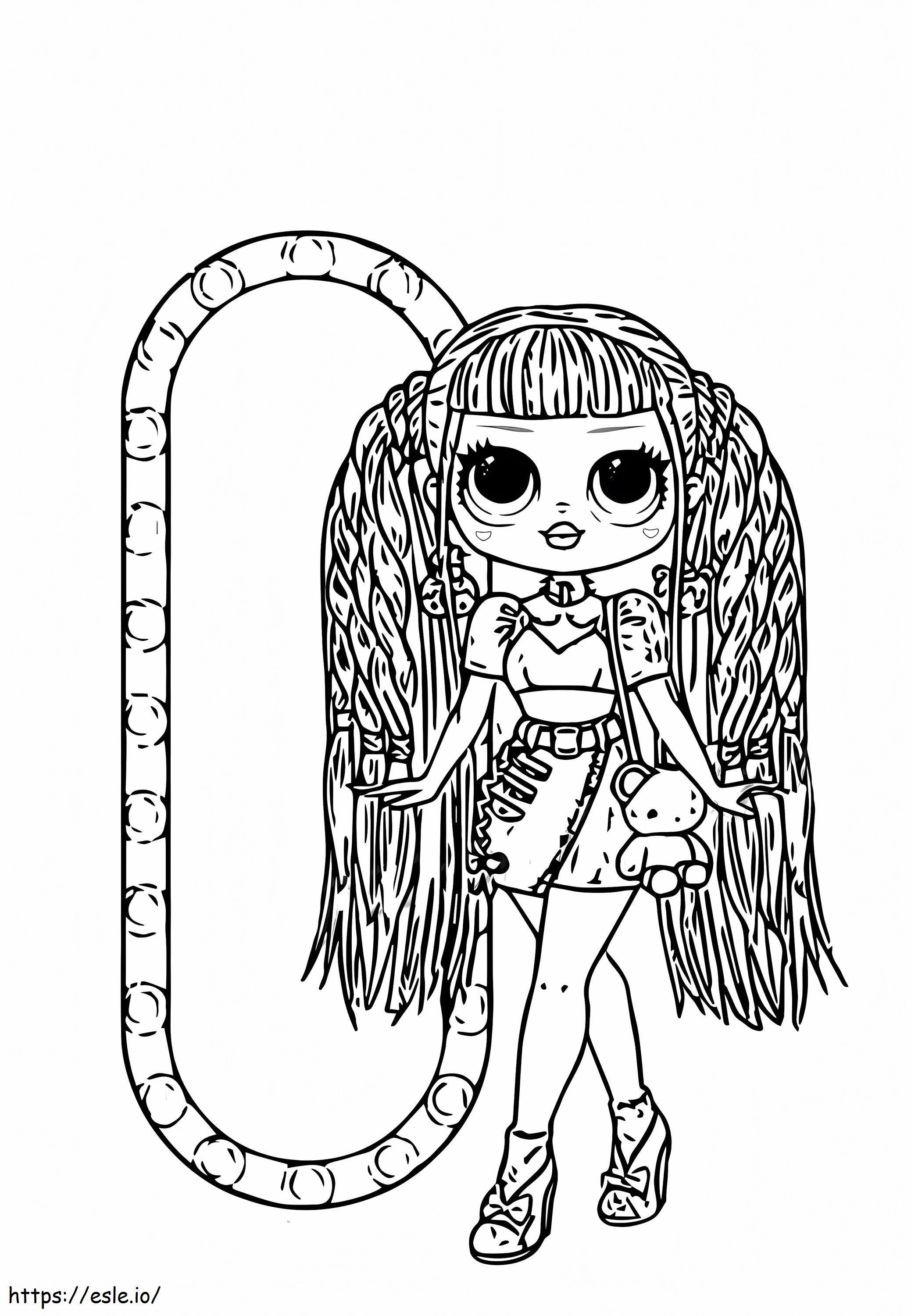 LOL OMG Candylicious coloring page